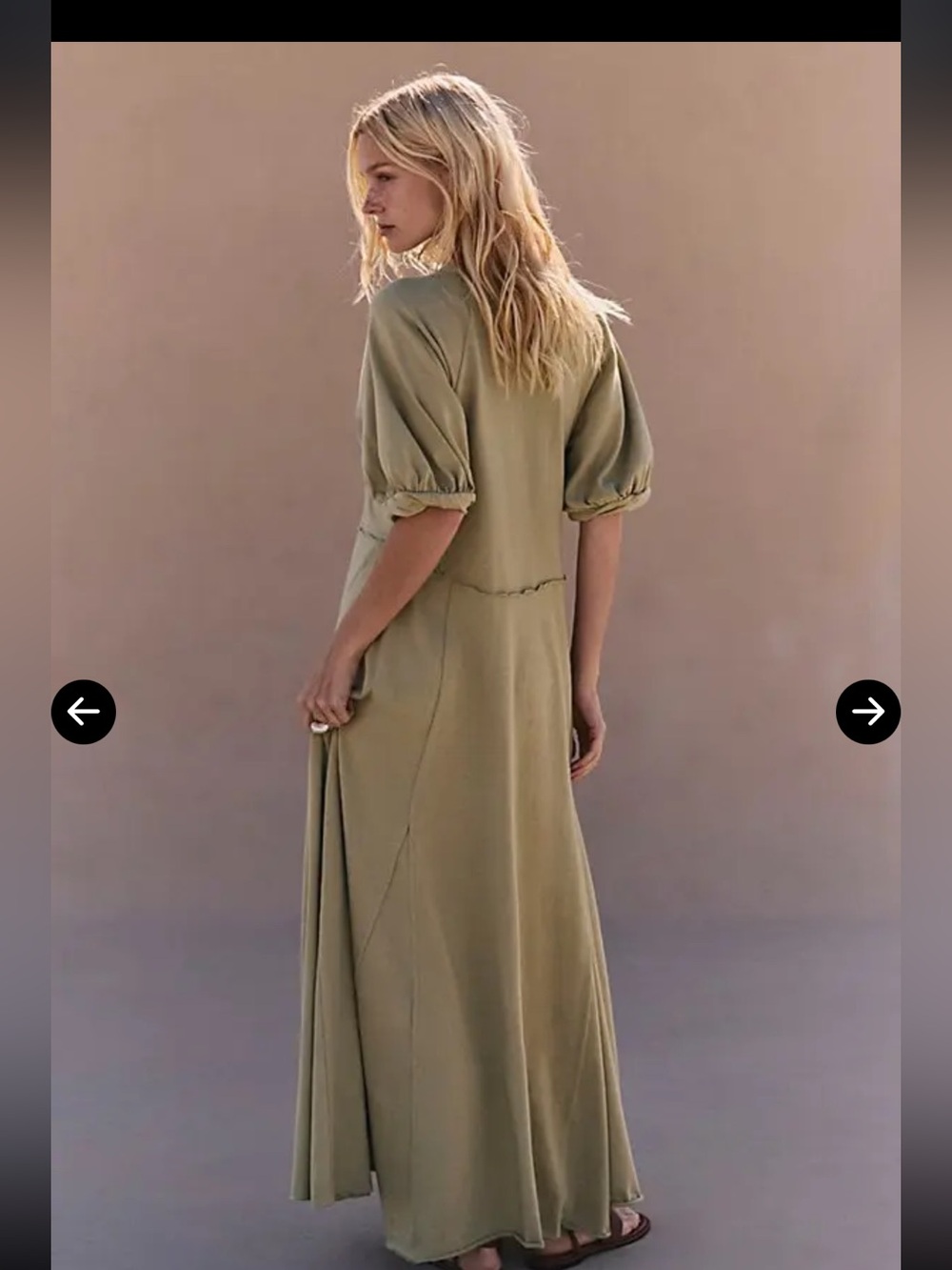Free People Brentwood Maxi Dress,M - Picture 2 of 10